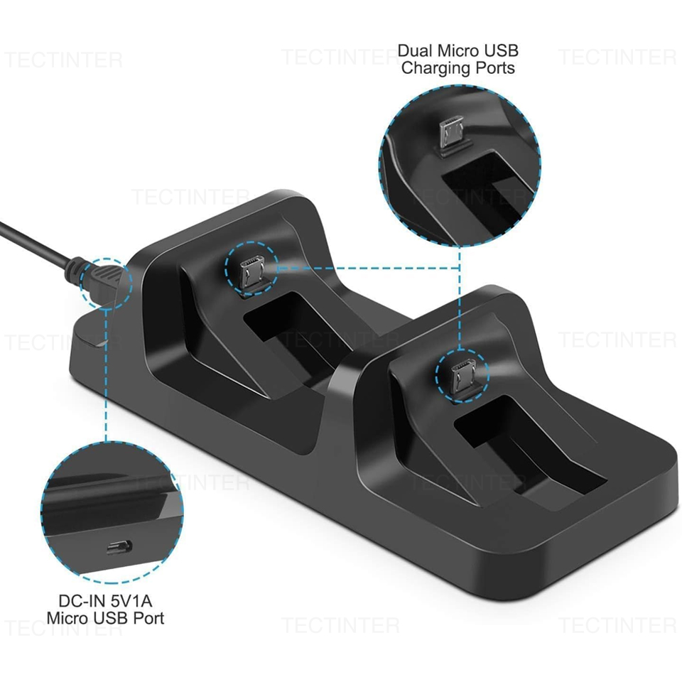 Dual Charger Dock Station For  – обзор и цена Controller Charging Stand