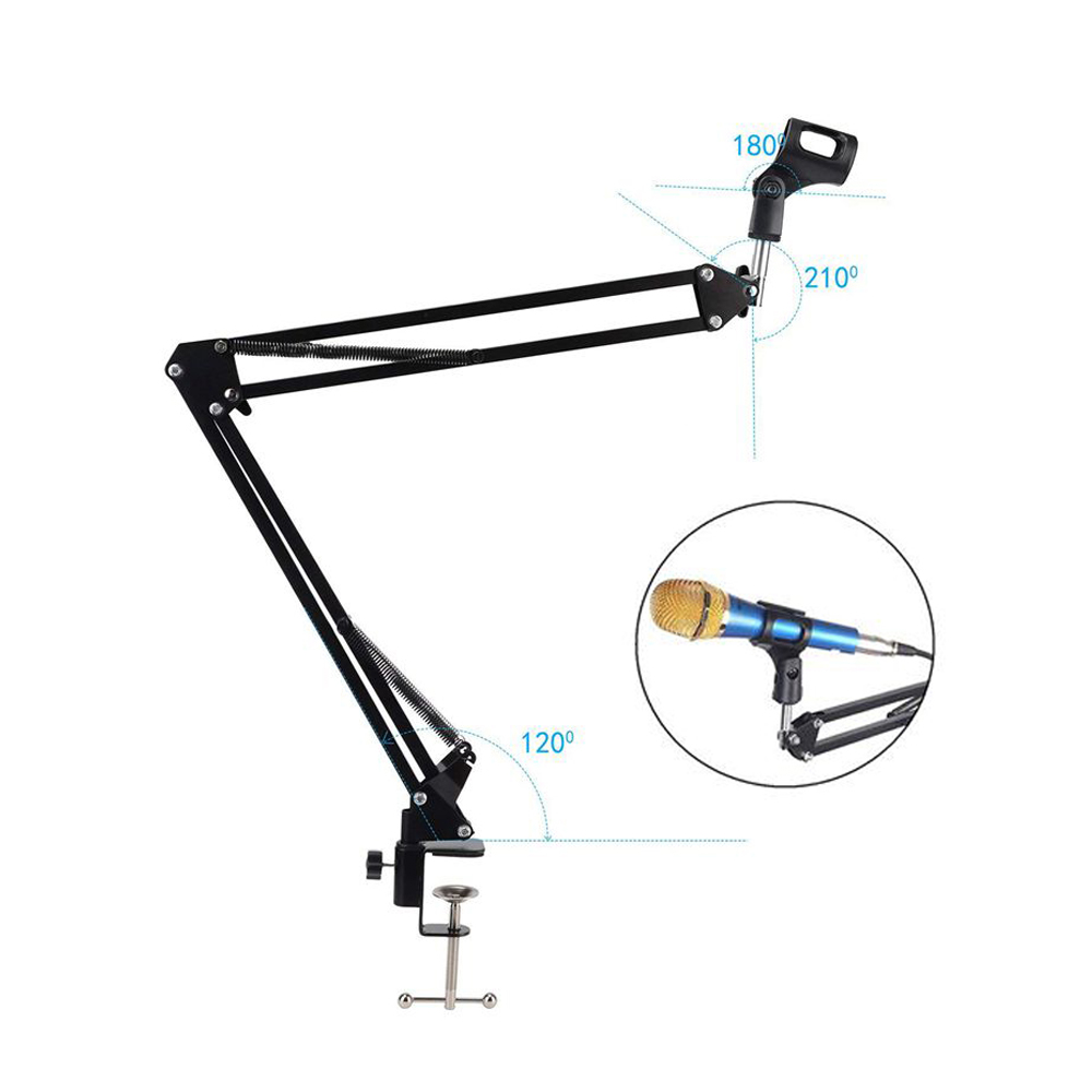 Foldable Metal Extendable Micr – обзор и цена Microphone Arm Boom