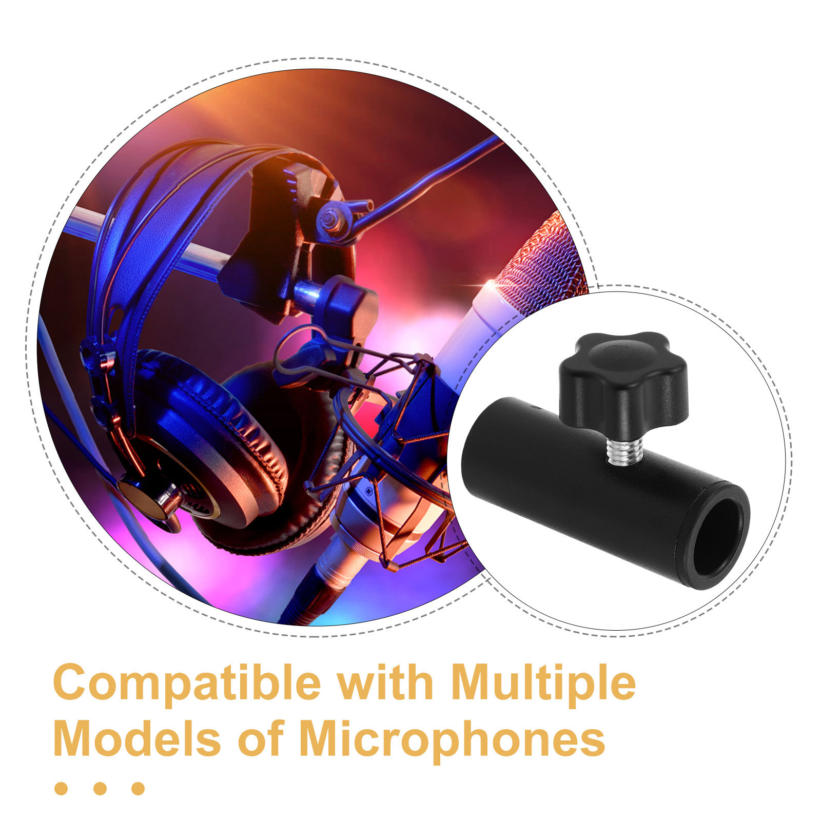 Mic Stand Thread Adapter Metal – обзор и цена Microphone Arm Boom