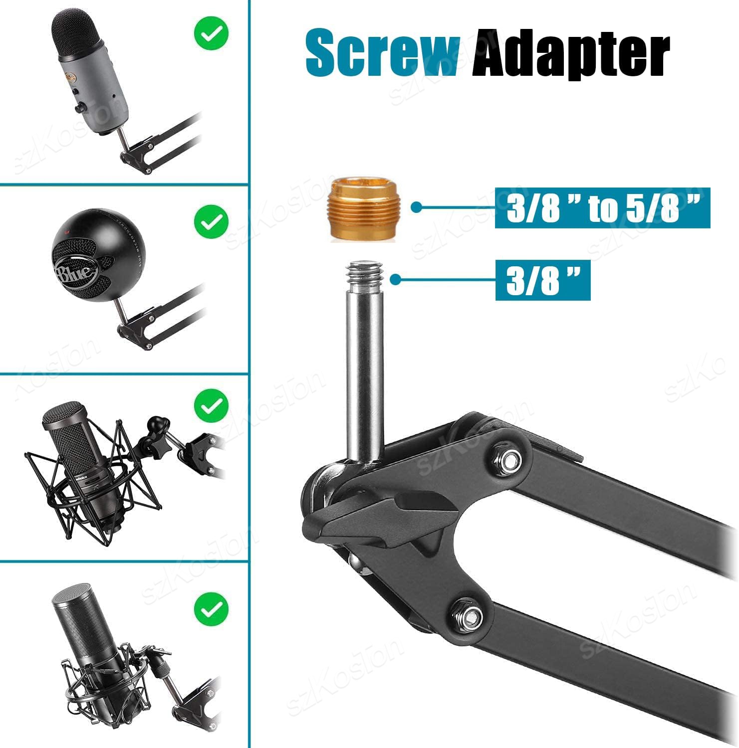 Articulated Arm Microphone Sta – обзор и цена Microphone Arm Boom