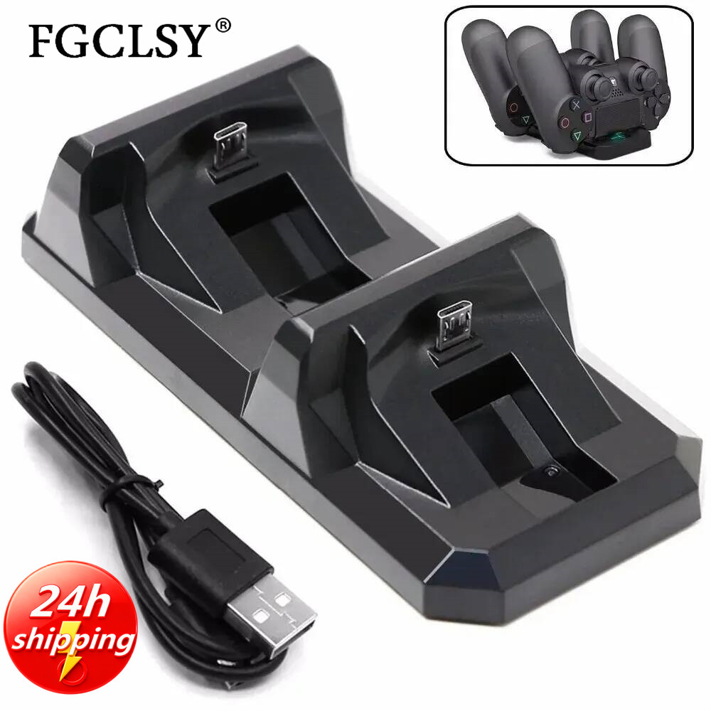 USB Dual Charge Dock For PS4 C – обзор и цена Controller Charging Stand