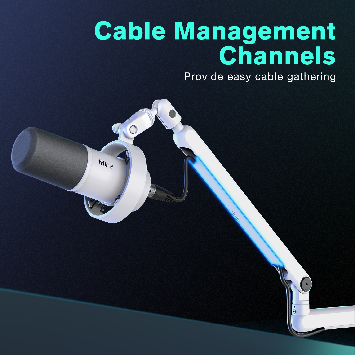 FIFINE Microphone Boom Arm, Ad – обзор и цена Microphone Arm Boom