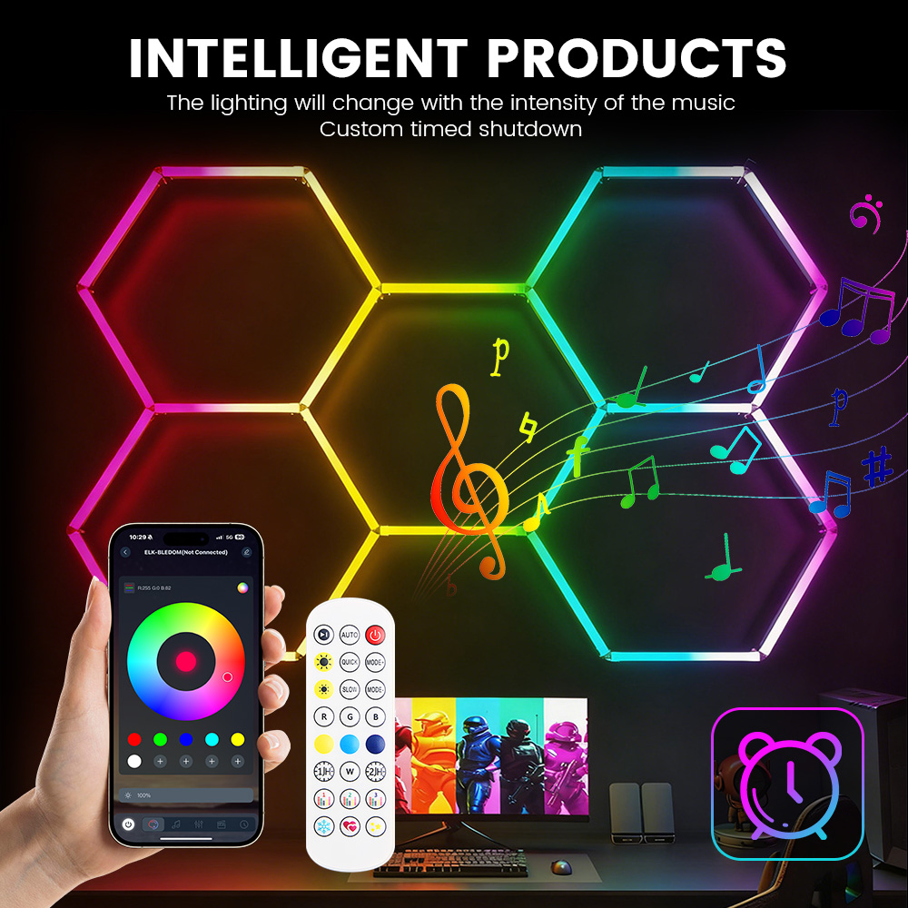 Smart RGB honeycomb hexagonal  – обзор и цена Esports Gaming Remote