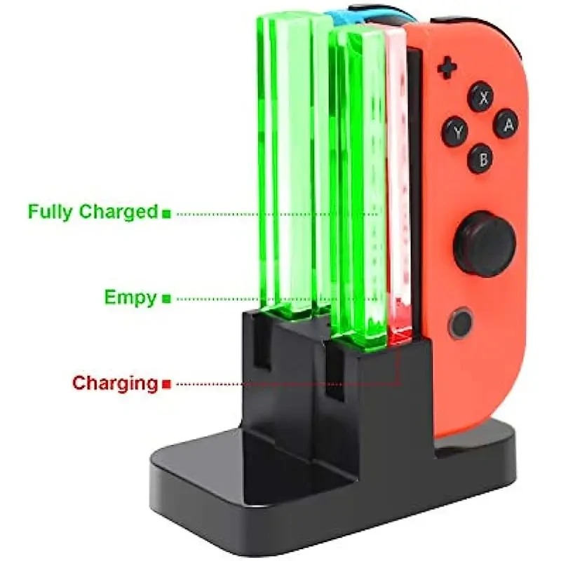 4 In 1 LED Charger Stand Dock  – обзор и цена Controller Charging Stand