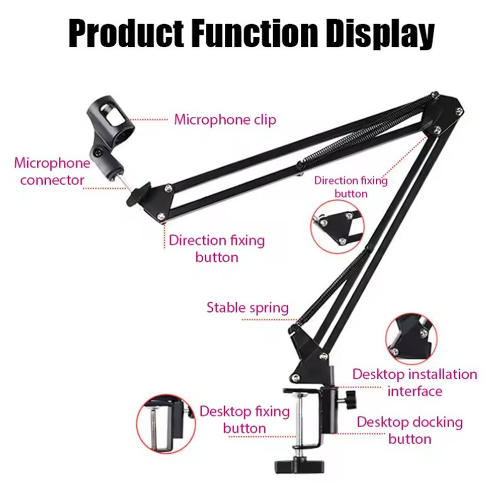 Professional Flexible Desktop  – обзор и цена Microphone Arm Boom