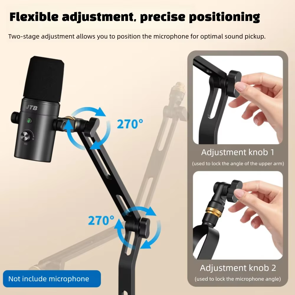 Foldable Desktop Microphone St – обзор и цена Microphone Arm Boom
