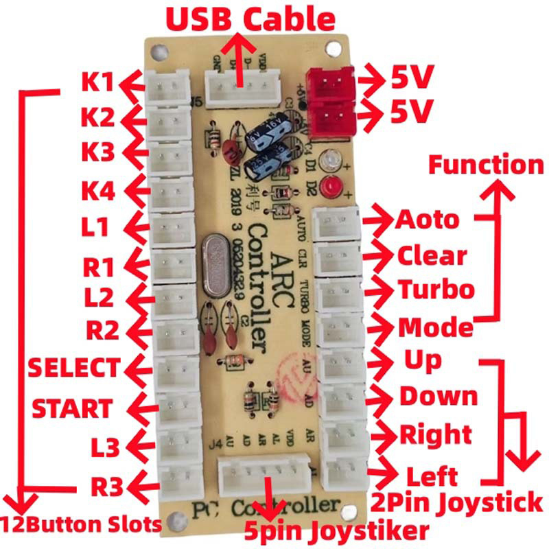 DIY Zero Delay Arcade USB Enco – обзор и цена Zero Esports Gaming Gear