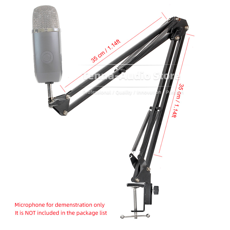 Desktop Clamp Suspension Mic B – обзор и цена Microphone Arm Boom