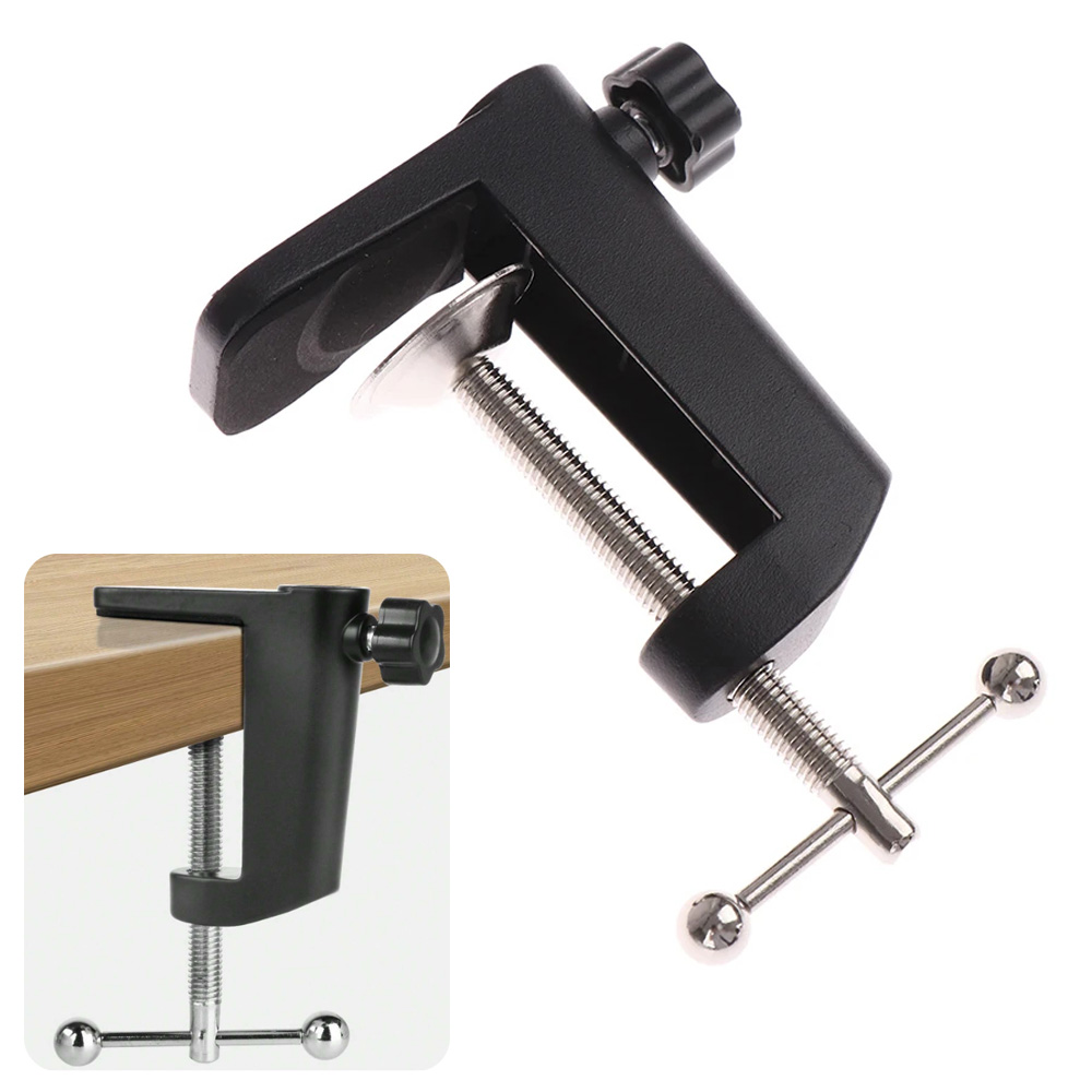 C-Shaped Clip Desk Table Mount – обзор и цена Microphone Arm Boom