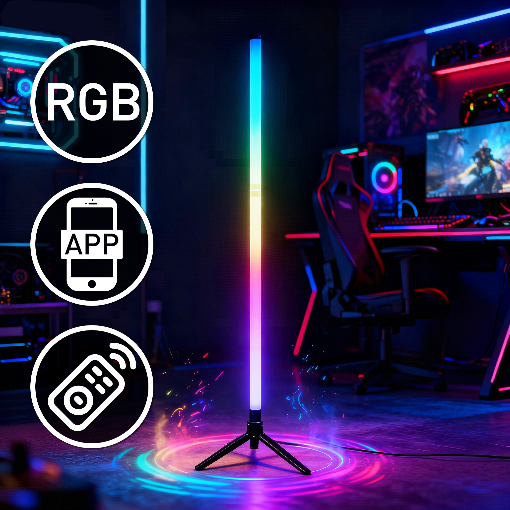 LED RGB gaming atmosphere ligh – обзор и цена Esports Gaming Remote