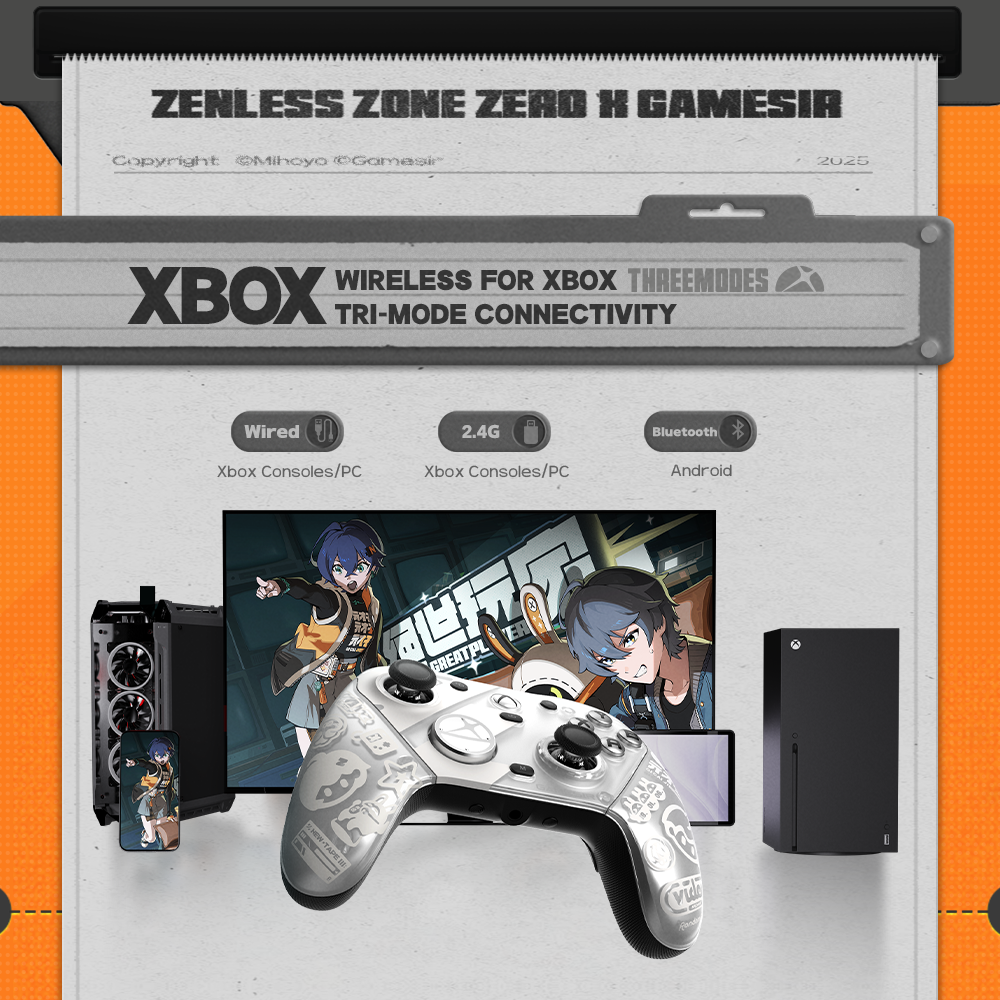 GameSir G7 Pro Zenless Zone Ze – обзор и цена Zero Esports Gaming Gear