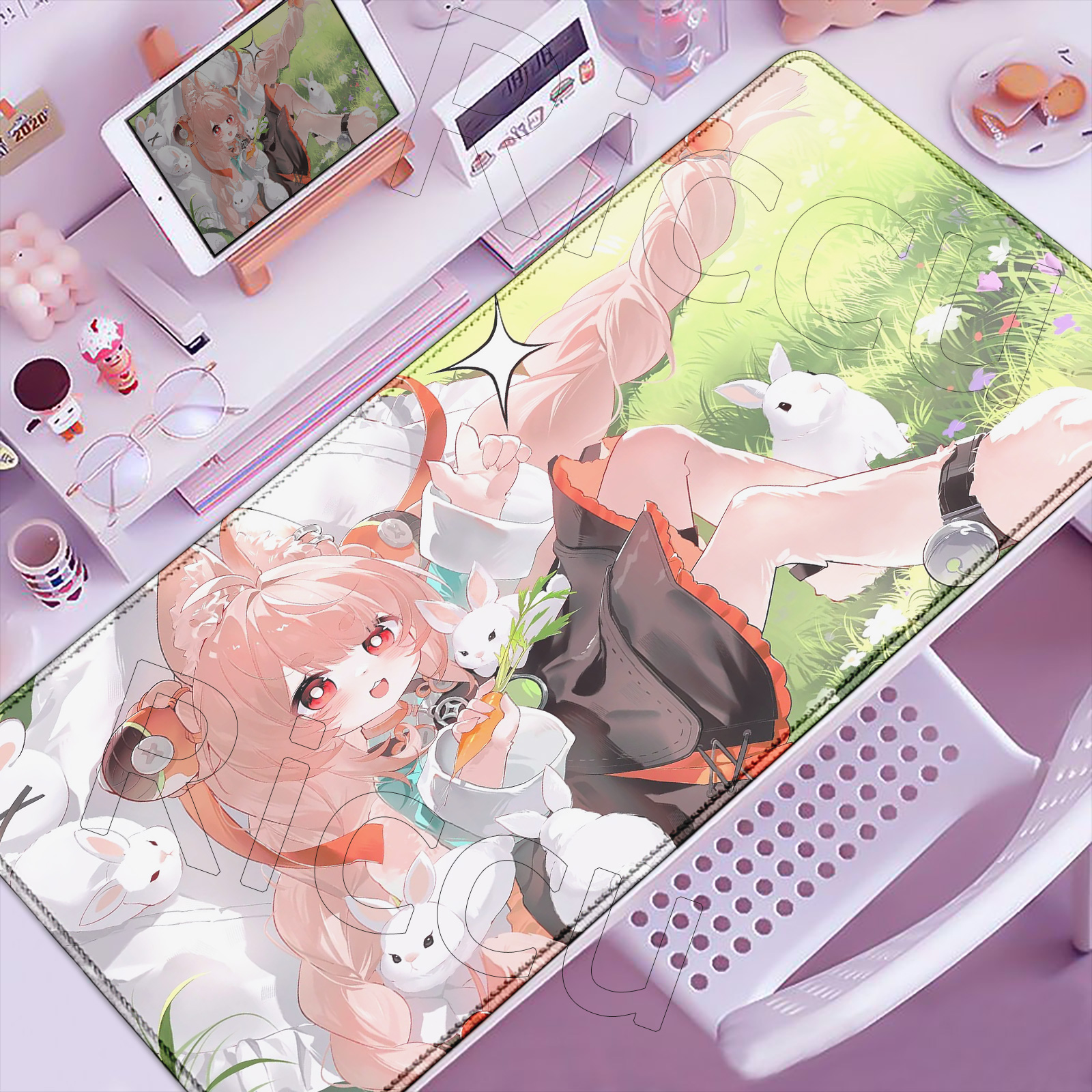 Cute Anime Mouse Pad PC Comput – обзор и цена Zero Esports Gaming Gear
