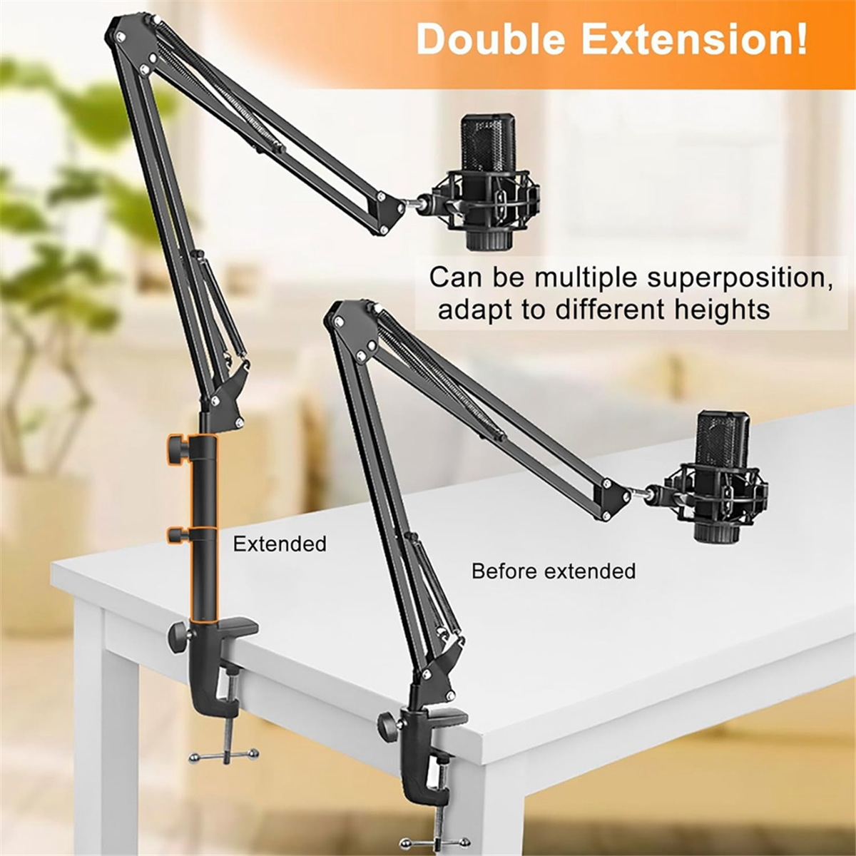 ABGQ Microphone Boom Arm Exten – обзор и цена Microphone Arm Boom