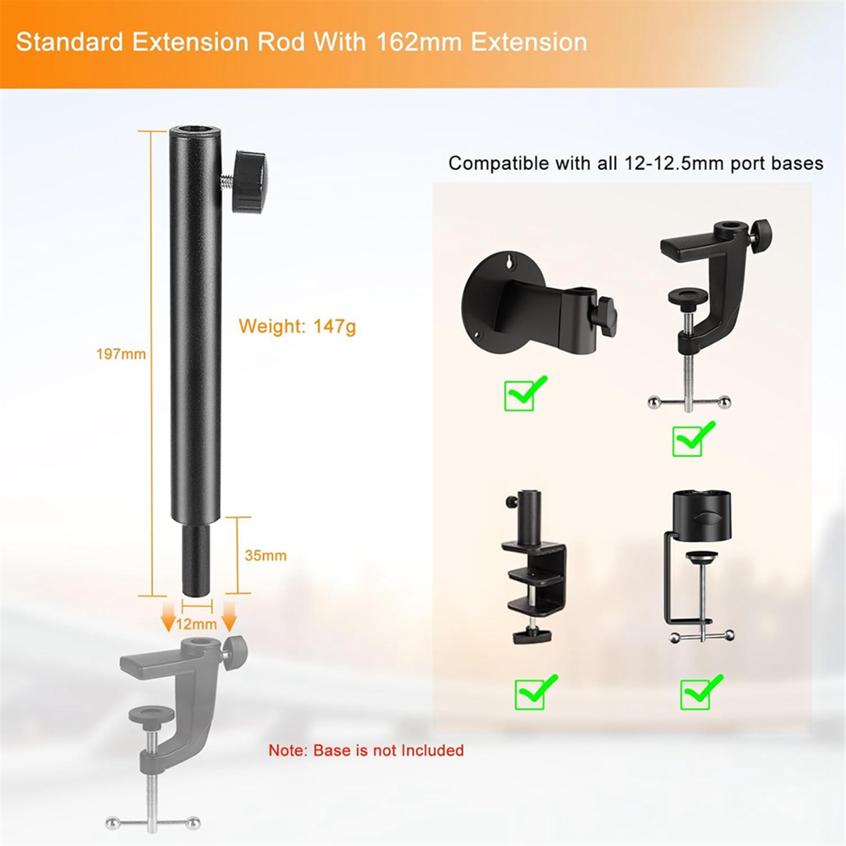 ABGQ Microphone Boom Arm Exten – обзор и цена Microphone Arm Boom