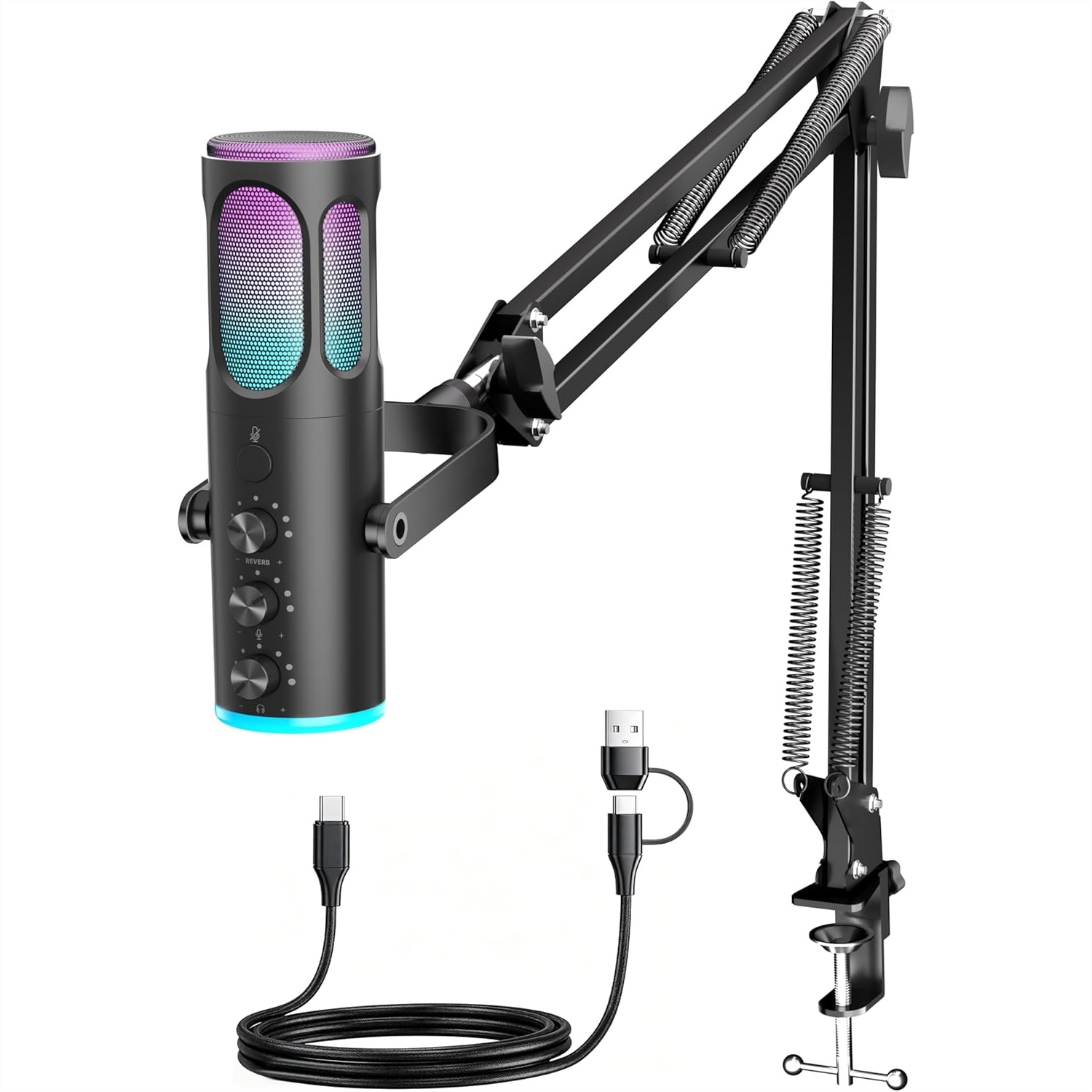 USB Gaming Microphone For PC P – обзор и цена Microphone Arm Boom