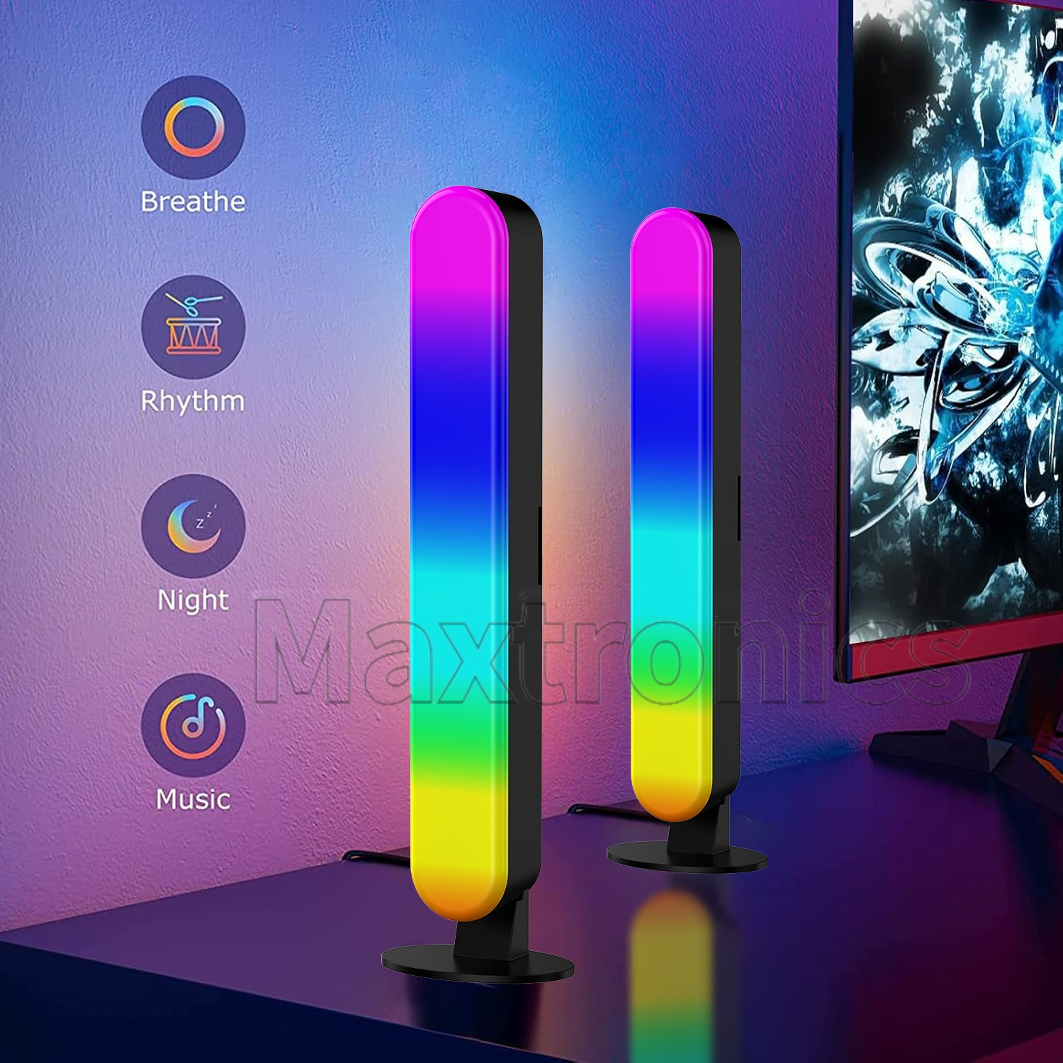 LED Music Pickup Light RGB Col – обзор и цена Esports Gaming Remote