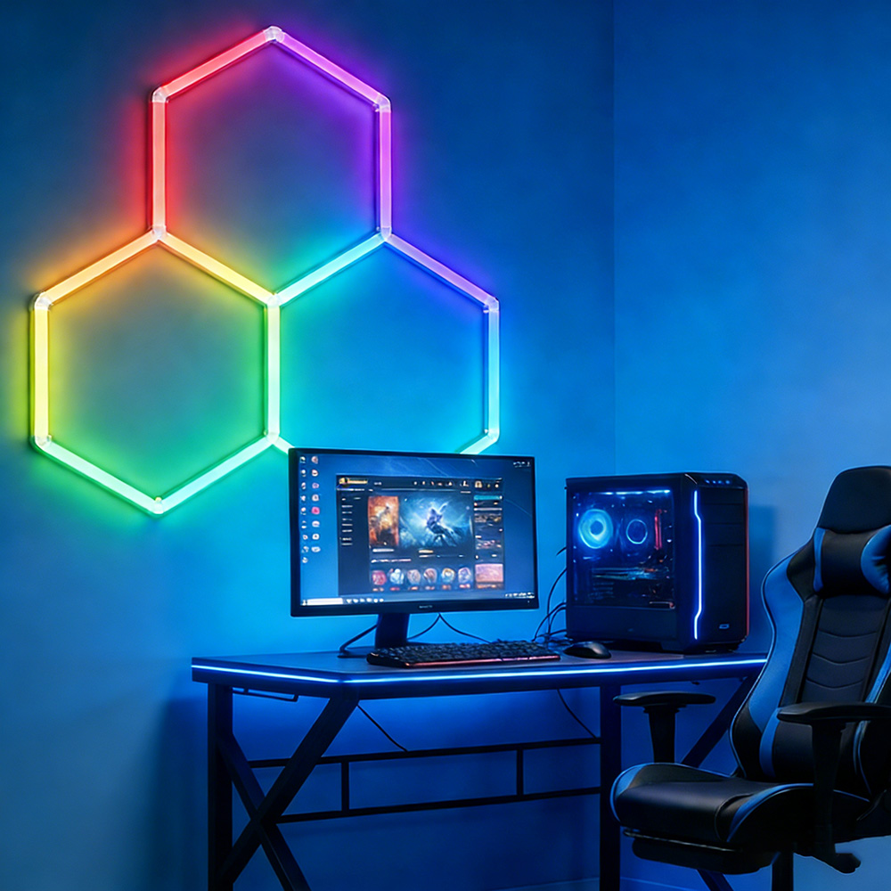 Smart RGB honeycomb hexagonal  – обзор и цена Esports Gaming Remote