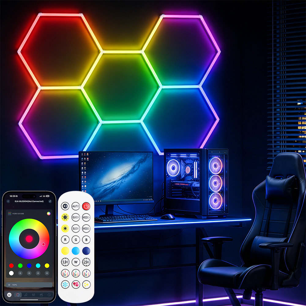 Smart RGB honeycomb hexagonal  – обзор и цена Esports Gaming Remote